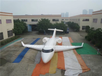 Avião de publicidade inflável modelo inflável desenhos animados infláveis ​​à venda (AQ74270)