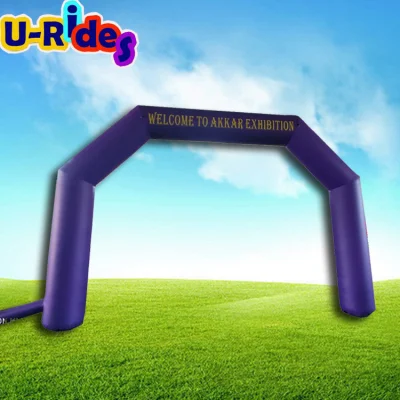 arco roxo para festa publicitária/arco inflável para eventos