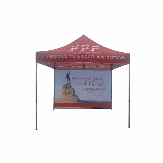 Grande tenda de evento personalizada para divulgação de qualquer tamanho